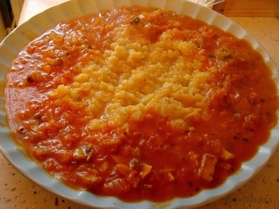 Soczewica w sosie pomidorowym
