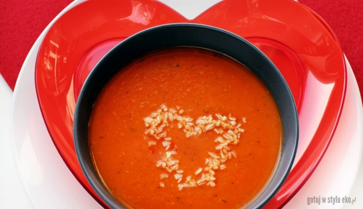 Pomidorowo-kokosowa zupa miłosna 