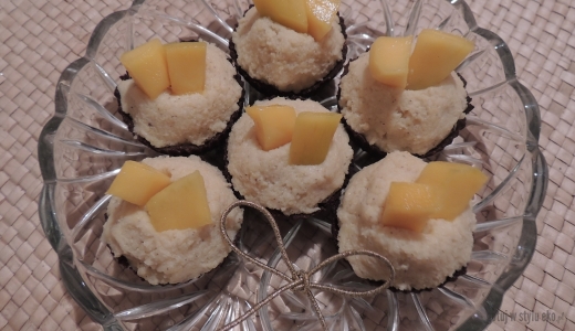 Tartaletki z kremem jaglanym i mango