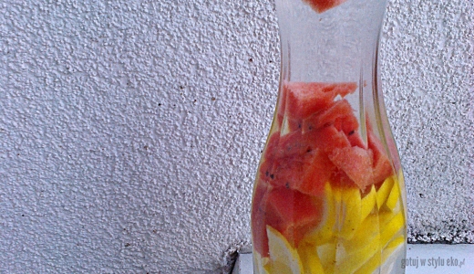 Woda smakowa - arbuz z cytryną