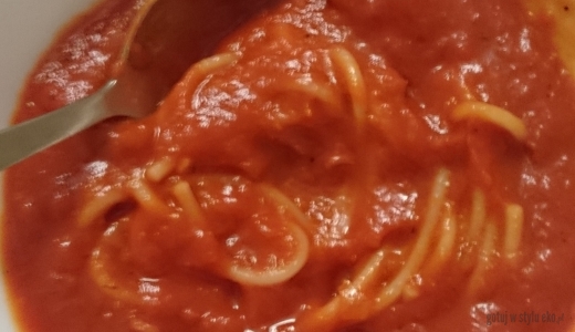 Prosta i szybka zupa krem pomidorowa