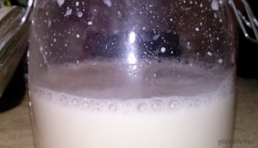 Domowe mleko owsiane