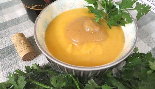 Zupa krem marchewkowa z Chianti