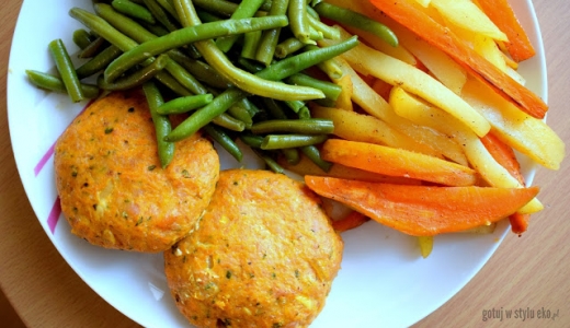 Kotlety z indyka z marchewką - dietetyczny obiad :) 