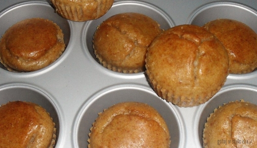 Bezglutenowe muffinki z mąką sorgo