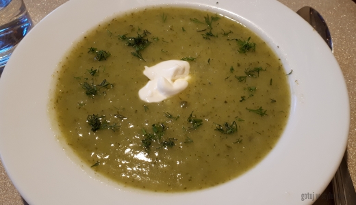Zupa krem z zielonych warzyw 