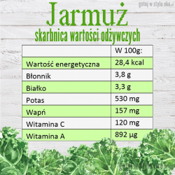 Jarmuż – skarbnica witamin i składników odżywczych