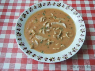 Zupa z żołądków wieprzowych
