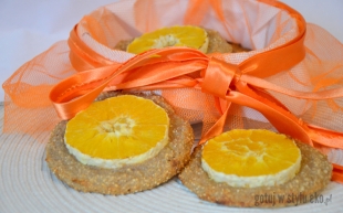 Pomarańczowo- jęczmienne ciastka