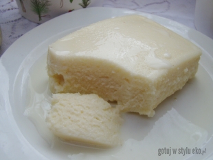 Mleczny deser z mąki Durum