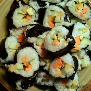 wegańskie sushi dla opornych