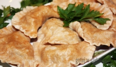 Mięsne pierożki z mąki orkiszowej