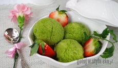Szpinakowy sorbet