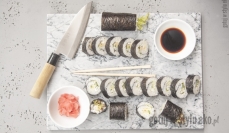 Sushi - krok po kroku - w tysiącletniej zdrowej diecie