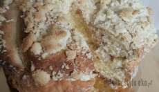 babka migdałowo-serowa