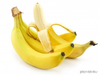 Deser bananowo - migdałowy