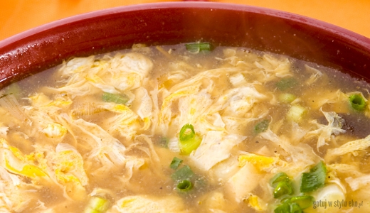 Zupa kukurydziana z To-Fu