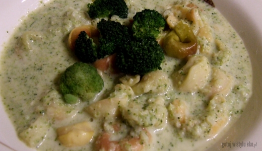 Włoska zupa brokułowa