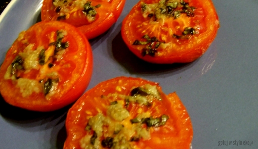 Pomidory pieczone w ziołach