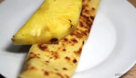 Nalesniki z serem ananasowym 