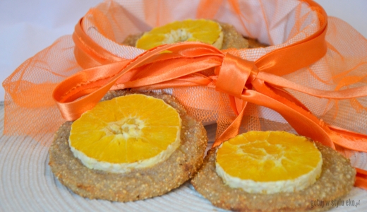 Pomarańczowo- jęczmienne ciastka
