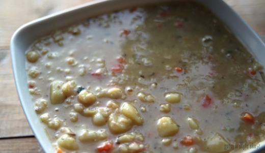 Rozgrzewająca, pożywna jesienna zupa 