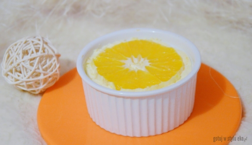 Pomarańczowy serniczek 