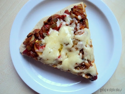 Bezglutenowa pizza - wegetariańska, dietetyczna, najlepsza! :) 