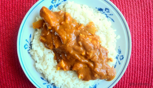 Curry z mleczkiem kokosowym i pomidorami :) 