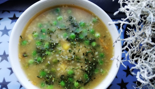 Zupa z zielonego gorszku