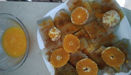 Ryba w pomarańczy