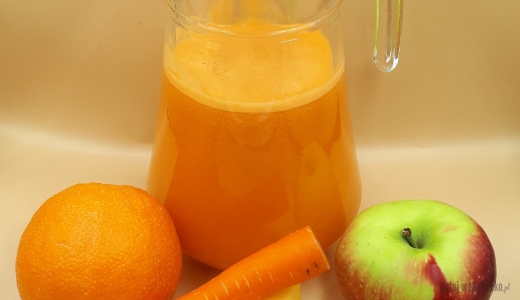 Pomarańczowy sok - moc karotenu