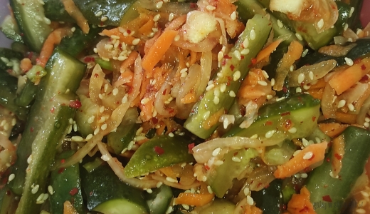 Kimchi ogórkowe (oi kimchi)