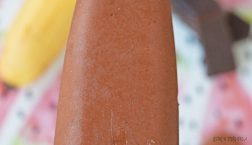 Wegańskie lody czekoladowe