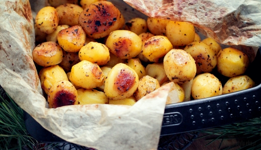 Pieczone ziemniaki po włosku