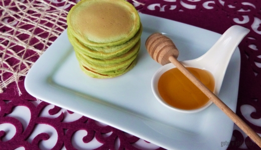 Zielone pancakes