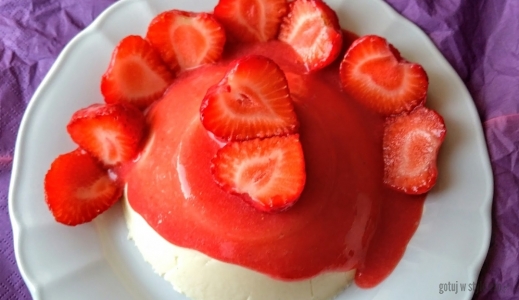 Patriotyczna panna cotta 