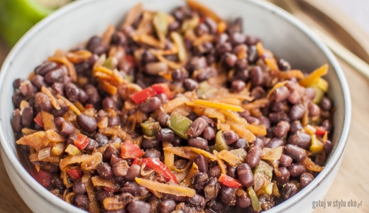 Chakalaka z fasolą z Republiki Południowej Afryki (RPA)