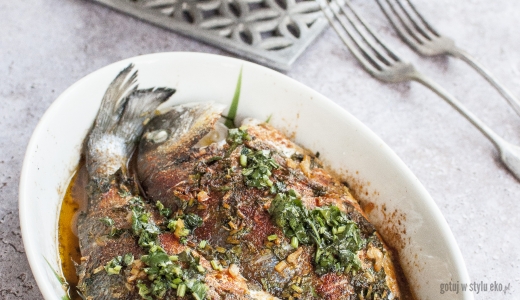 Ryba po berberysku z chermurolą Tunezja / Maghreb