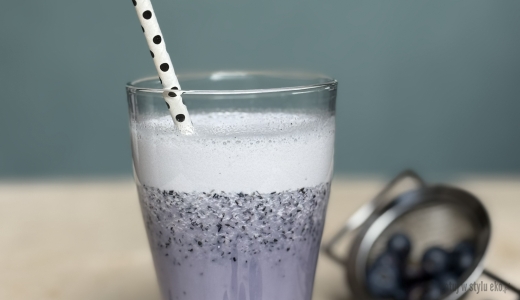 Borówkowy Shake po treningu 