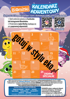 Regulamin konkursu - Kalendarz Adwentowy