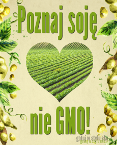 Ekologiczna soja - nie GMO!