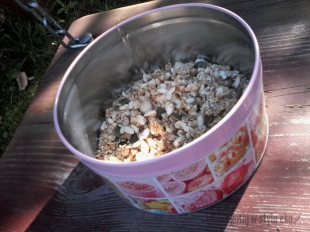 Granola z ryżem preparowanym i chia