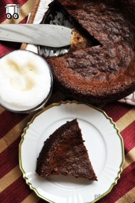 Tarta czekoladowo - migdałowa (bezglutenowa)