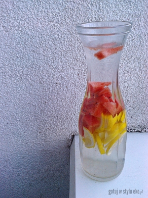 Woda smakowa - arbuz z cytryną