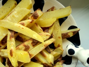 Dietetyczne frytki z ziemniaków :) 