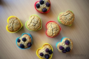 Bezglutenowe wegańskie muffinki :)