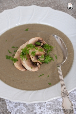 Svampsoppa - szwedzka zupa grzybowa