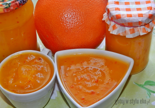 Dżem dyniowo-pomarańczowy