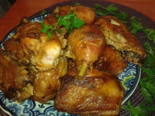Pieczone pałki kurczaka do obiadu